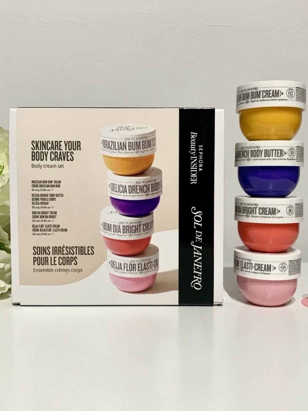 Sol de Janeiro Body Cream Set - Yellow, Purple, Coral, Pink